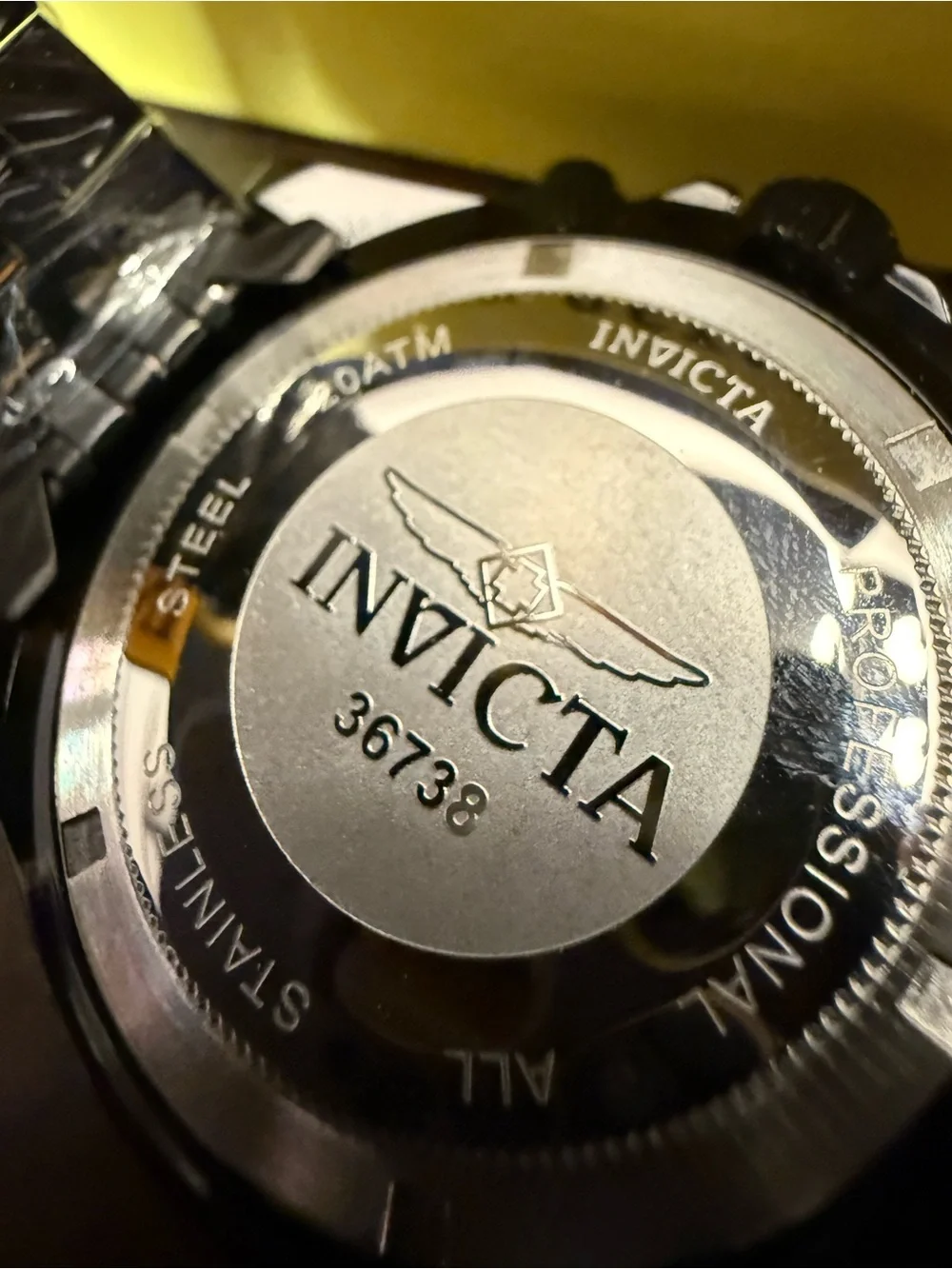 Invicta Men's Speedway Chronograph Quartz Watch (Model 36738)